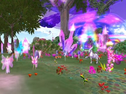 monde virtuel 3D Interneland